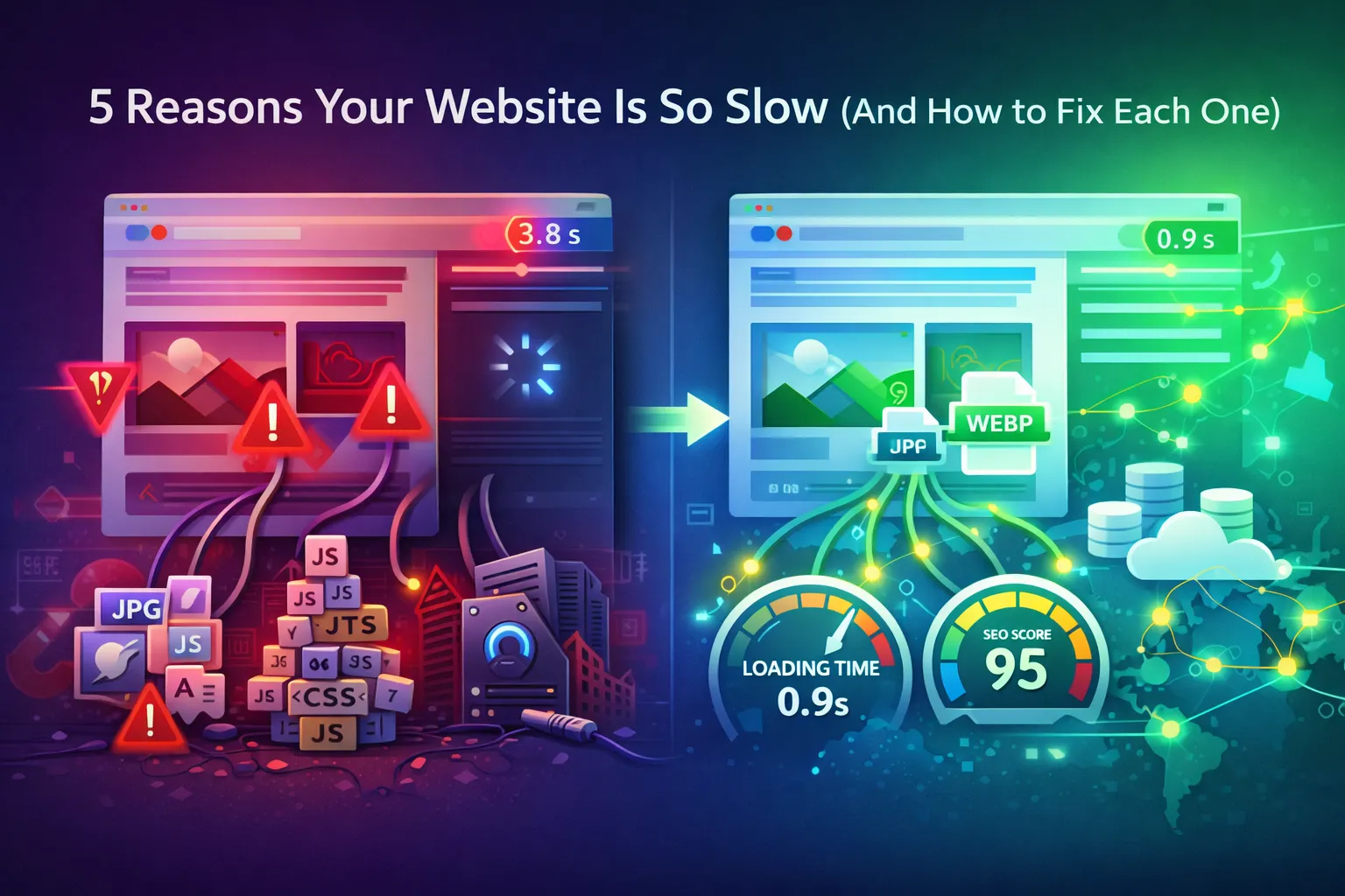 5 Reasons Your Website Is So Slow (And How to Fix Each One)