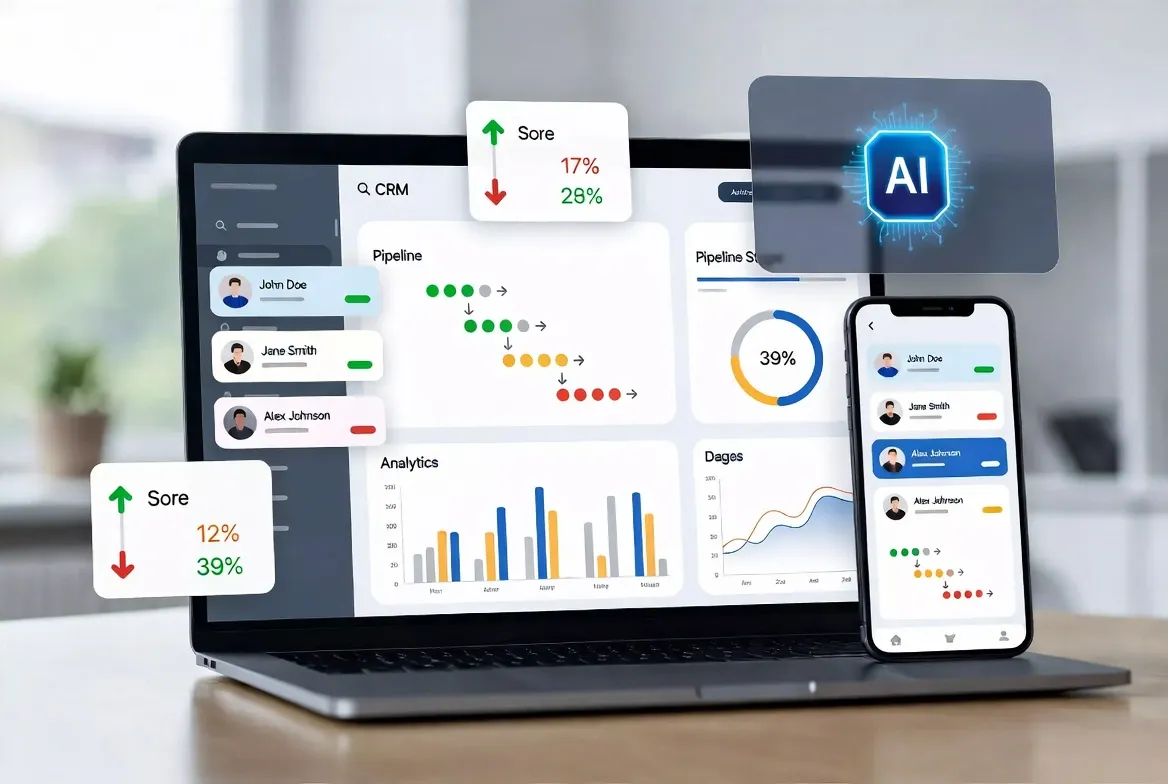 Smart CRM with AI Lead Scoring: Building a Predictive Sales Intelligence Platform